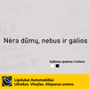 Užrašas ant automobilio - Nėra dūmų, nebus ir galios - Lipdukų gamyba ir prekyba | Lipdukai internetu