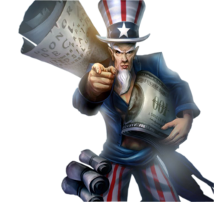 Uncle Sam lipdukas