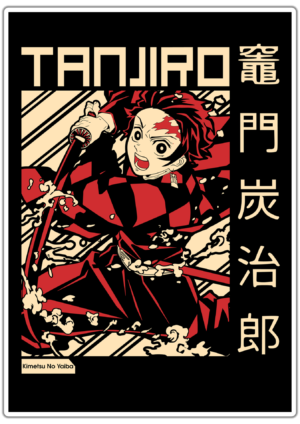Demon Slayer Tanjiro lipdukas