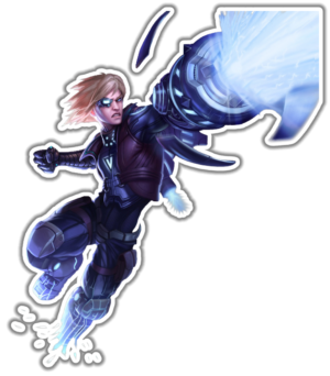 League of Legends Vi lipdukas