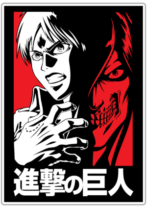 Attack on Titan Eren Jaeger Lipdukas