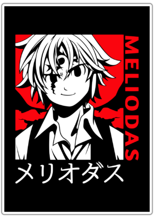 Seven Deadly Sins Meliodas lipdukas