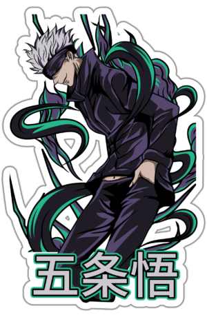Jujutsu Kaisen lipdukas