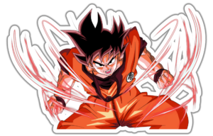 Dragon Ball Goku lipdukas