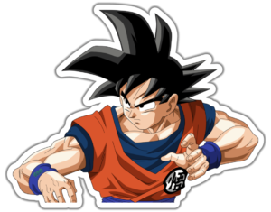 Dragon Ball Goku lipdukas