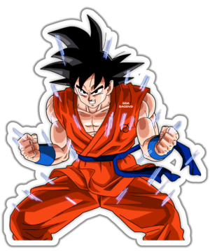 Dragon Ball Goku lipdukas