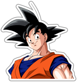 Dragon Ball Goku lipdukas