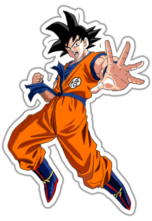Dragon Ball Goku lipdukas