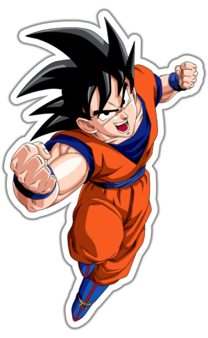 Dragon Ball Goku lipdukas