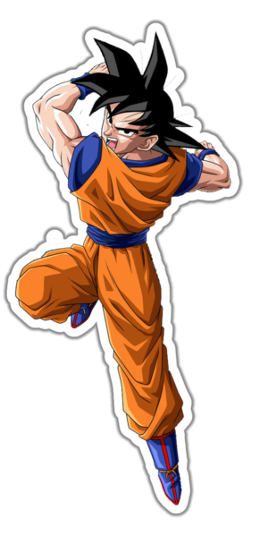 Dragon Ball Goku lipdukas