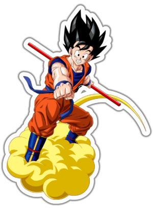 Dragon Ball Goku lipdukas