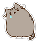 Pusheen lipdukas