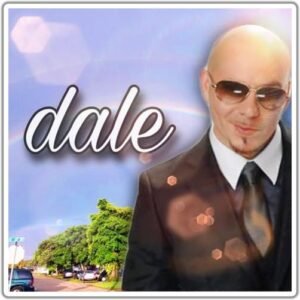 Stilingas vyras su akiniais lipdukas