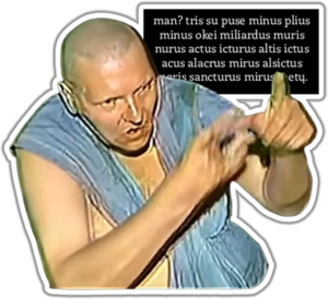 Saulės dievas lipdukas