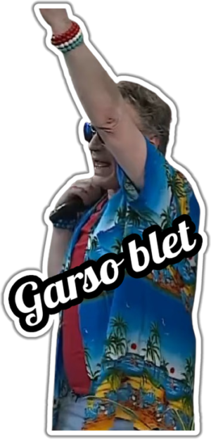 Garso blet lipdukas
