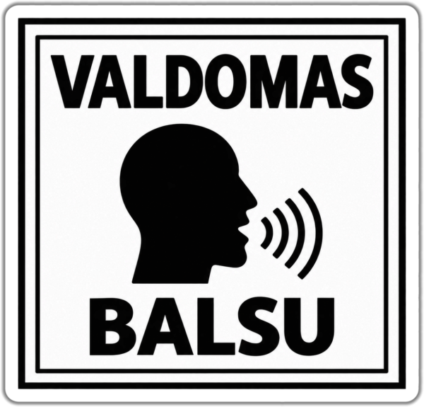 valdomas balsu